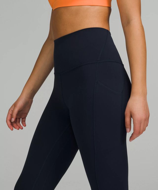 High-Waisted CozeCore Side-Pocket Crop Leggings for Women