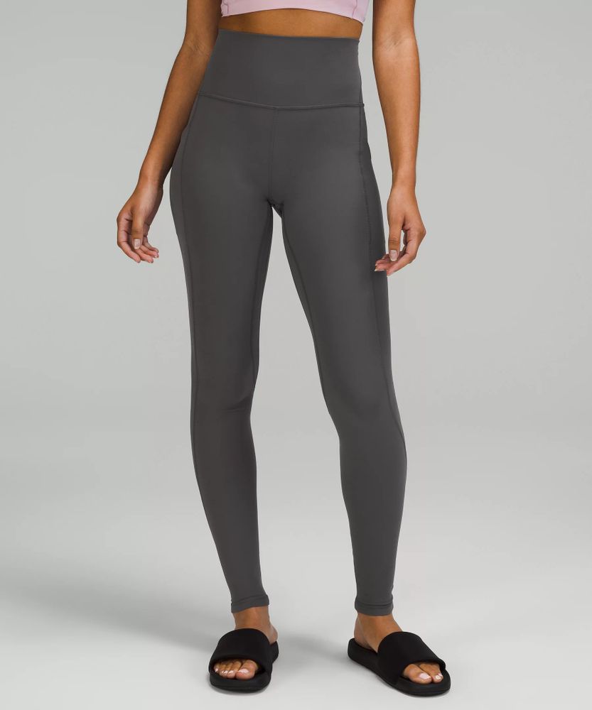 NEW LULULEMON Align 25 Pant 6 Saddle Brown