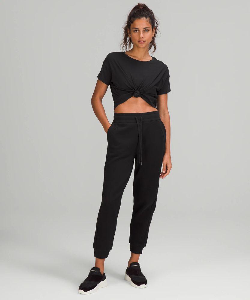 Has anyone tried the scuba 7/8 joggers? How has the cuff fit? Is it loose  like most of the model pics show? : r/lululemon