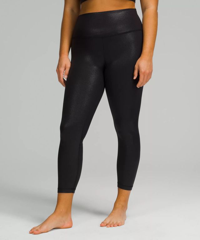 Lululemon Recognition Pant Leggings Cinch Waist Black Yoga Size 6