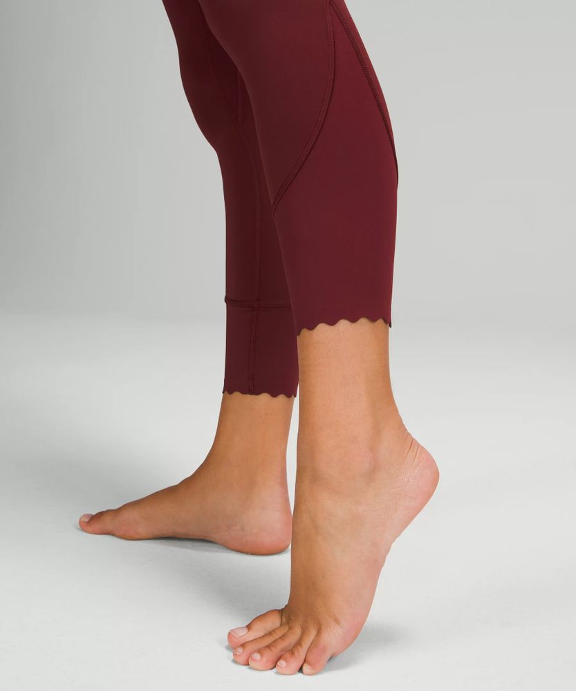 lululemon Align™ Scalloped Hem High-Rise Pant 25" | Women's Leggings/Tights