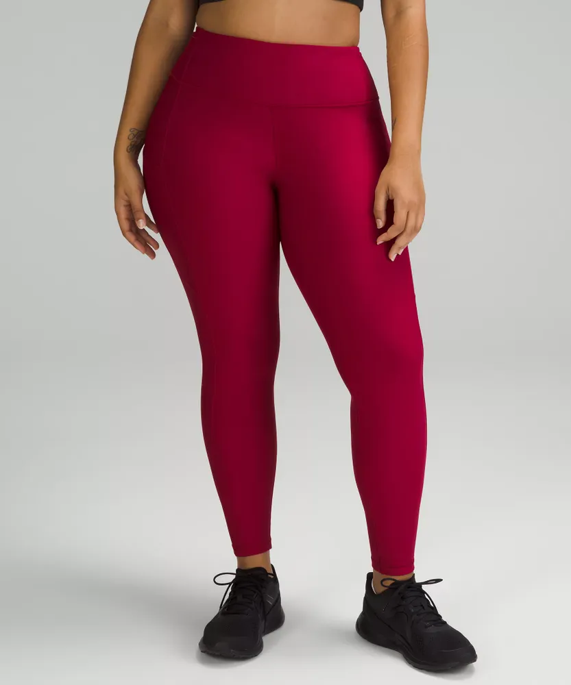 Fast and Free High-Rise Fleece Tight 28 | Women's Leggings/Tights
