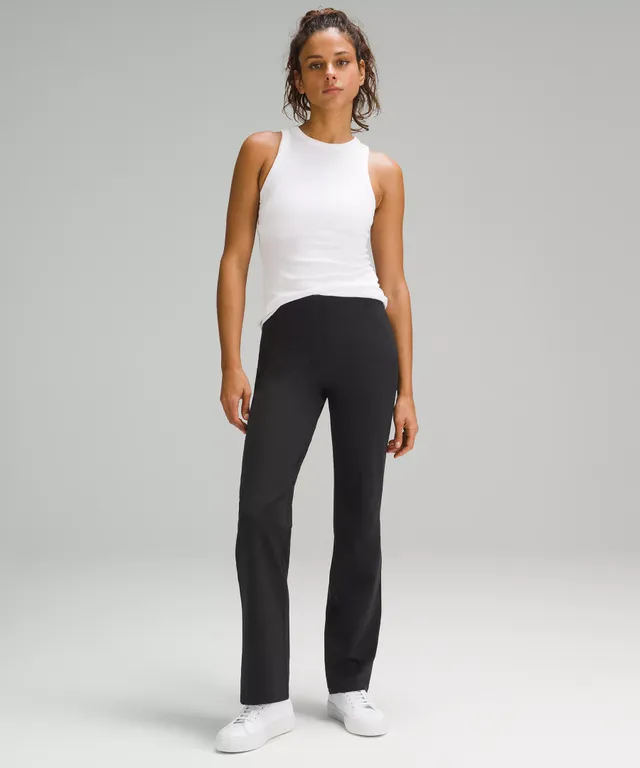 lululemon athletica Softstreme High-rise Straight-leg Cropped Pants - Color  White - Size 0