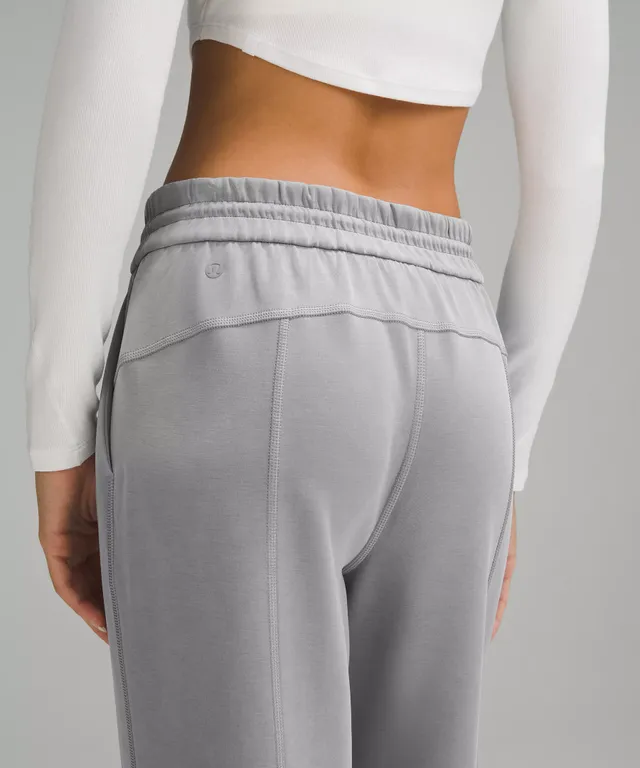 Lululemon Leggings pants gray tweed size 6 exposed seams 27 - Athletic  apparel