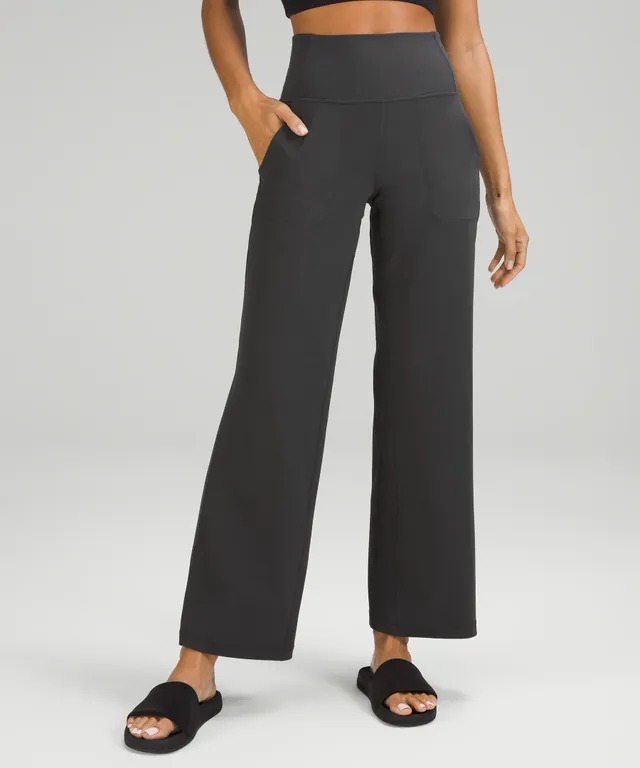 Women's Lululemon Align™ High-Rise Wide-Leg Pant Short Graphite