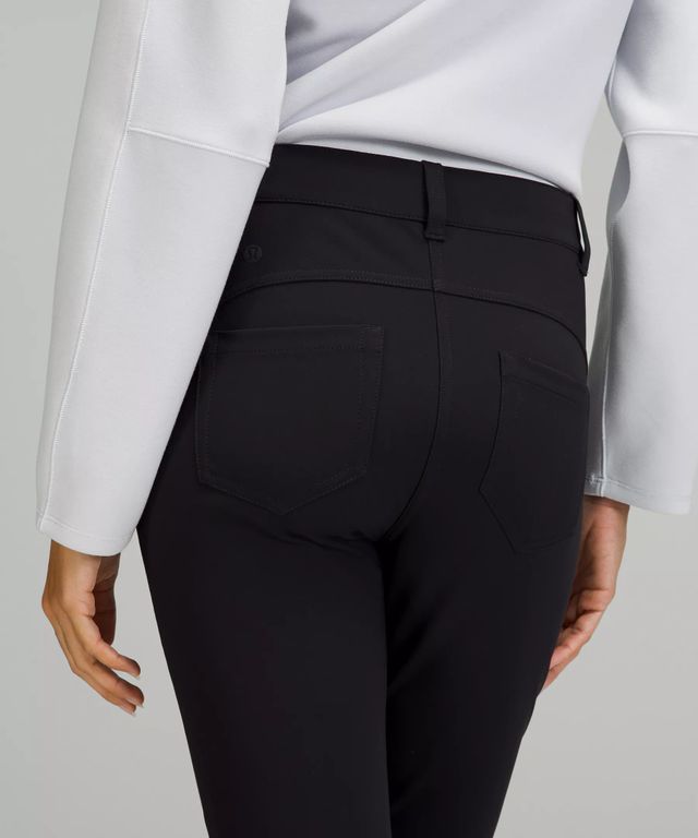 Lululemon athletica City Sleek Slim-Fit 5 Pocket High-Rise Pant, Women's  Trousers