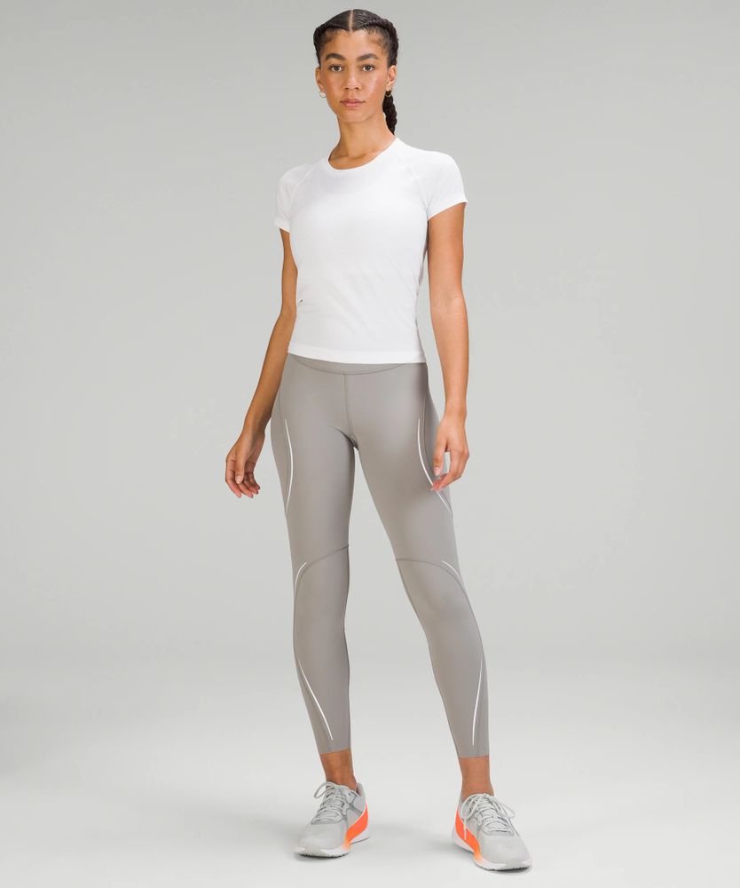 Lululemon athletica Base Pace High-Rise Reflective Tight 25, Women's  Leggings/Tights