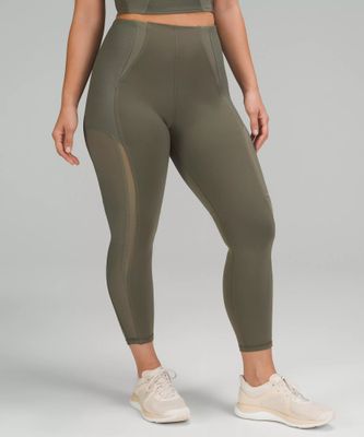 Everlux and Mesh Contour Fit Super-High-Rise Training Tight 25" | Women's Leggings/Tights