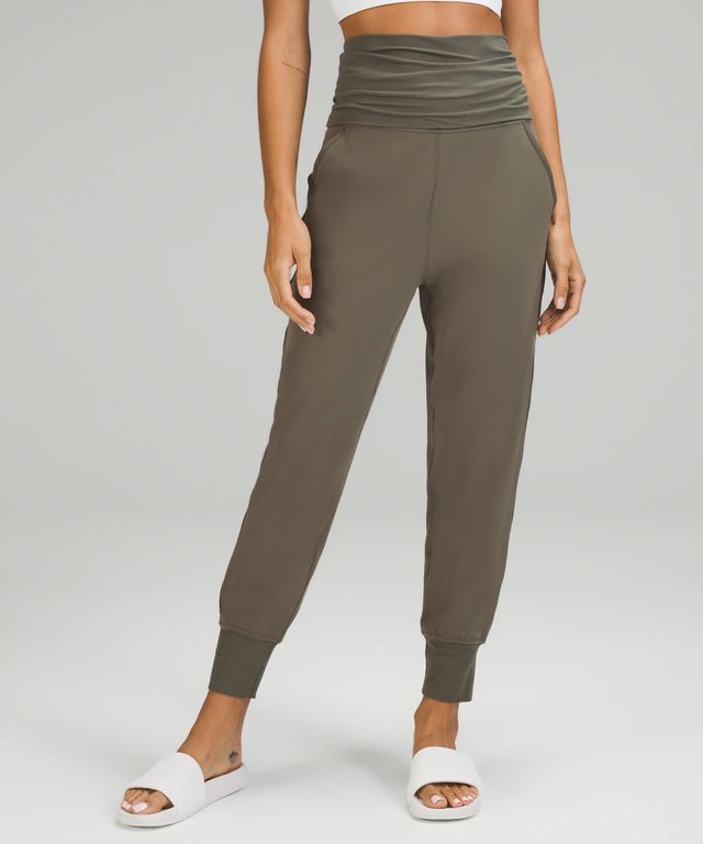 lululemon athletica, Pants & Jumpsuits, Lululemon Align Super High Rise Ribbed  Waist Jogger