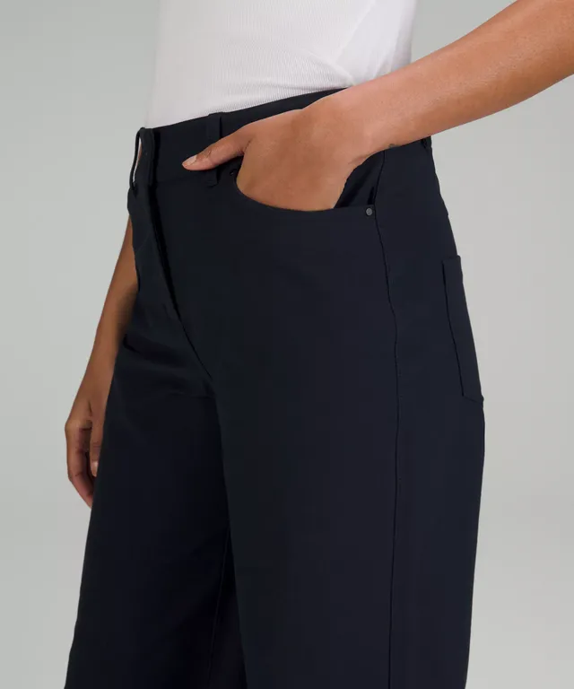 City Sleek 5 Pocket High-Rise Wide-Leg Pant Full Length