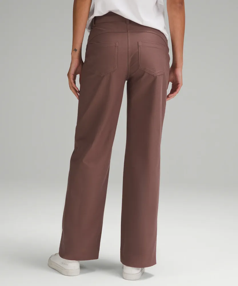 Lululemon athletica City Sleek 5 Pocket High-Rise Wide-Leg Pant *Light  Utilitech, Women's Trousers
