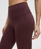 Wunder Train High-Rise Tight with Pockets 25" | Women's Leggings/Tights