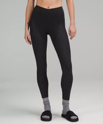 lululemon lab Embossed Nulu Yoga Tight 25" | Women's Leggings/Tights