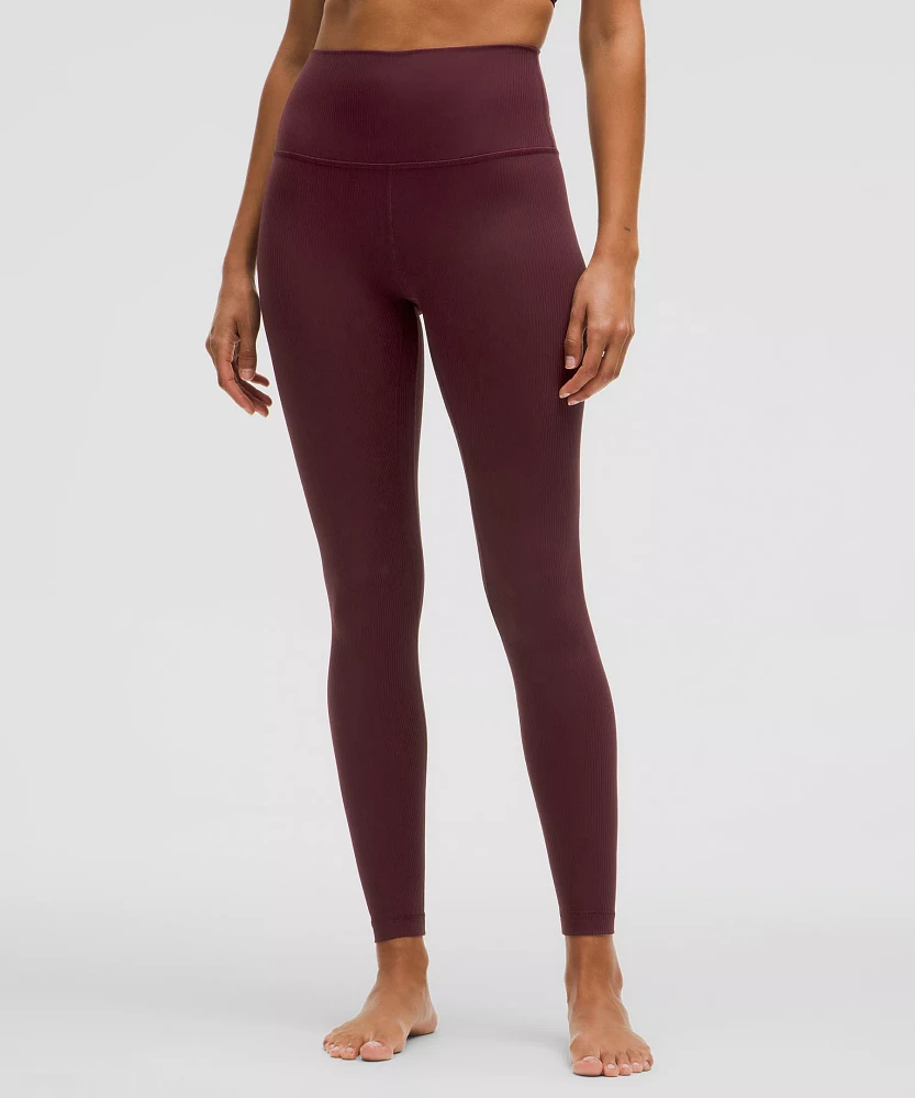 lululemon Align™ High-Rise Ribbed Pant 28" | Women's Leggings/Tights