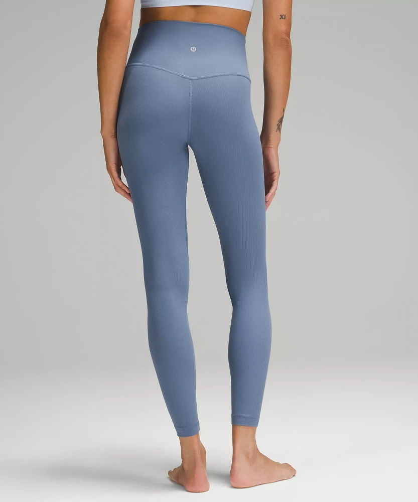 lululemon Align™ High-Rise Ribbed Pant 28" | Women's Leggings/Tights