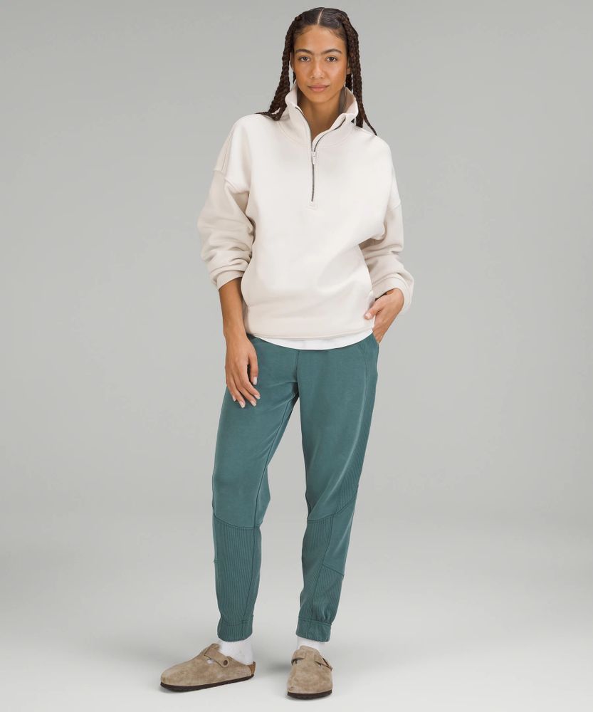 Brushed Softstreme Ribbed High-Rise Jogger *Full Length | Women's Joggers