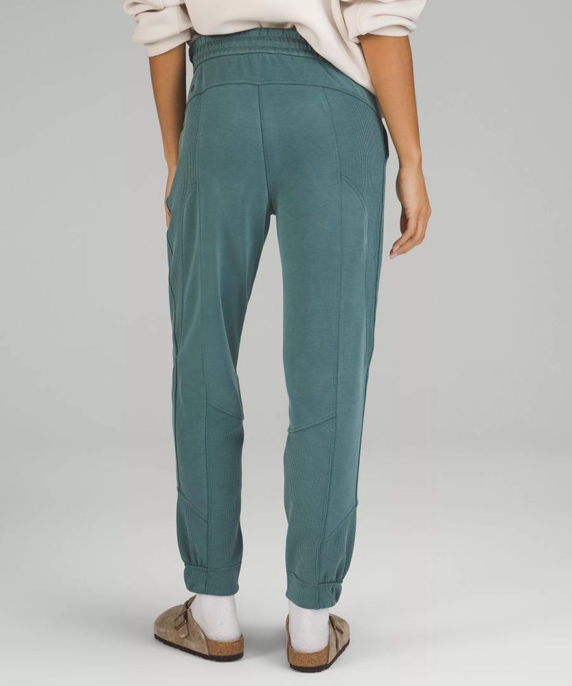 Brushed Softstreme Ribbed High-Rise Jogger *Full Length | Women's Joggers
