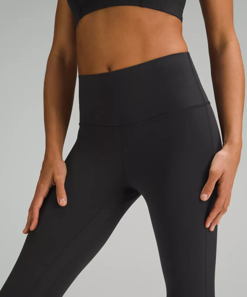What do we think of these lululemon Align Mini-Flare pants in Java