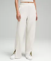 Stretch Woven Wide-Leg High-Rise Pant | Women's Pants