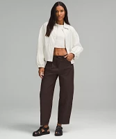 City Sleek Mid-Rise Barrel-Leg Pant *Light Utilitech | Women's Trousers