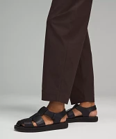 City Sleek Mid-Rise Barrel-Leg Pant *Light Utilitech | Women's Trousers