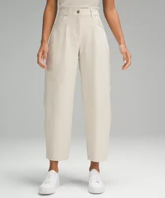 City Sleek Mid-Rise Barrel-Leg Pant *Light Utilitech | Women's Trousers