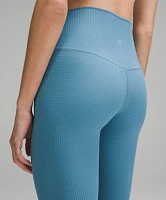 High-Rise Yoga Tight 25" *Grid Texture | Women's Leggings/Tights