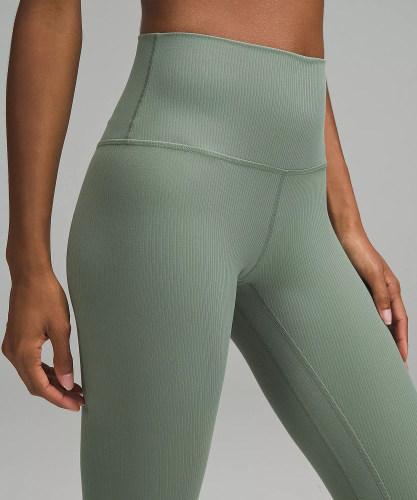 lululemon Align™ High-Rise Ribbed Pant 25" | Women's Leggings/Tights