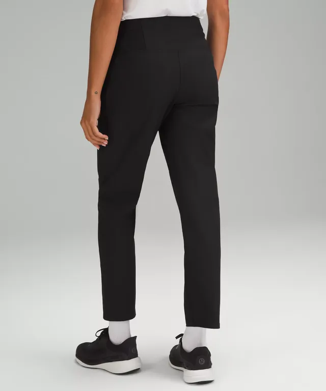 lululemon athletica, Pants & Jumpsuits, Lululemon City Trek Trouser Ponte  Black