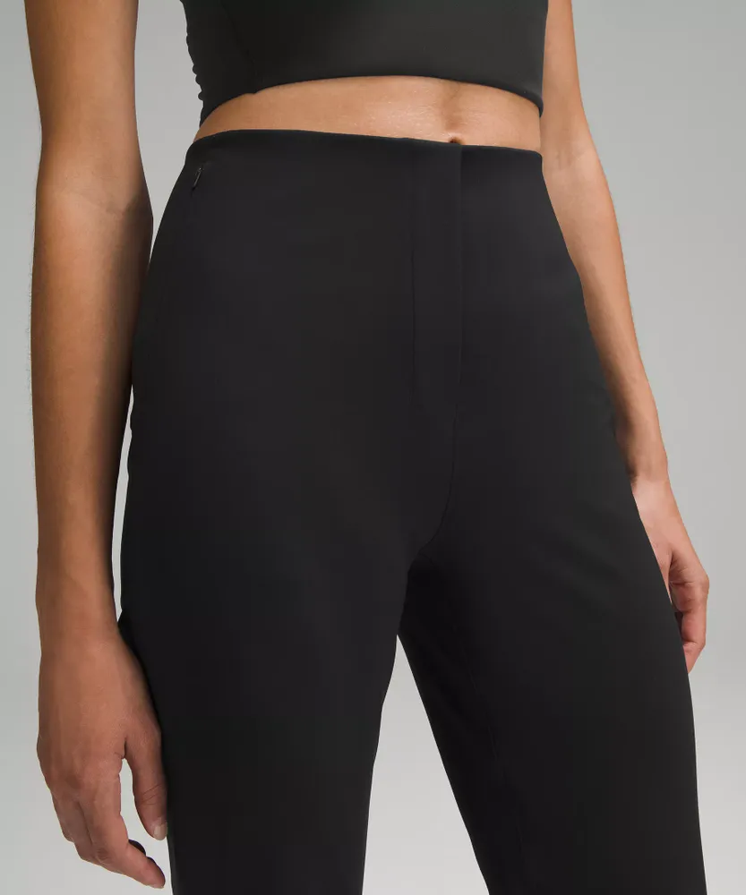 Splits59 Raquel High-Waisted Split Hem Flare Pant