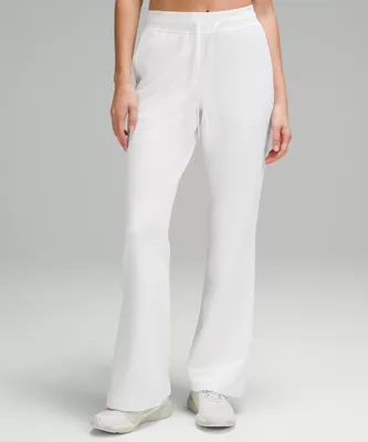 Textured High-Rise Flared Track Pant 32" | Women's Pants