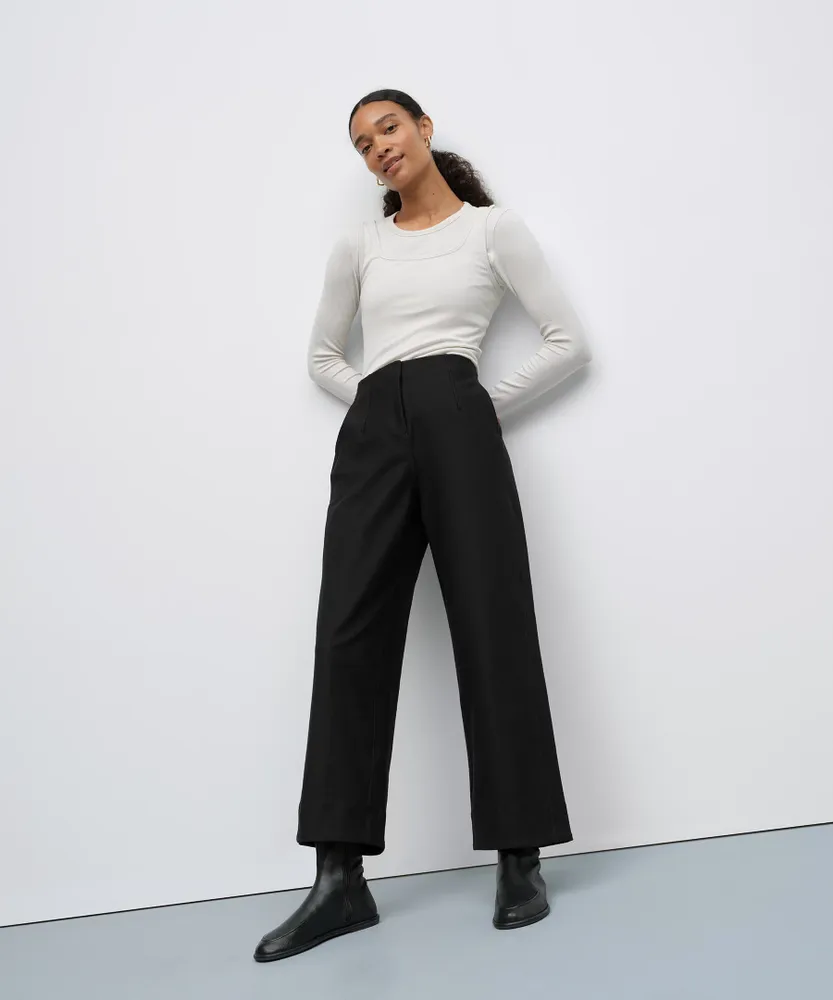 On the fly wide leg pant relaxed fit lululemon new