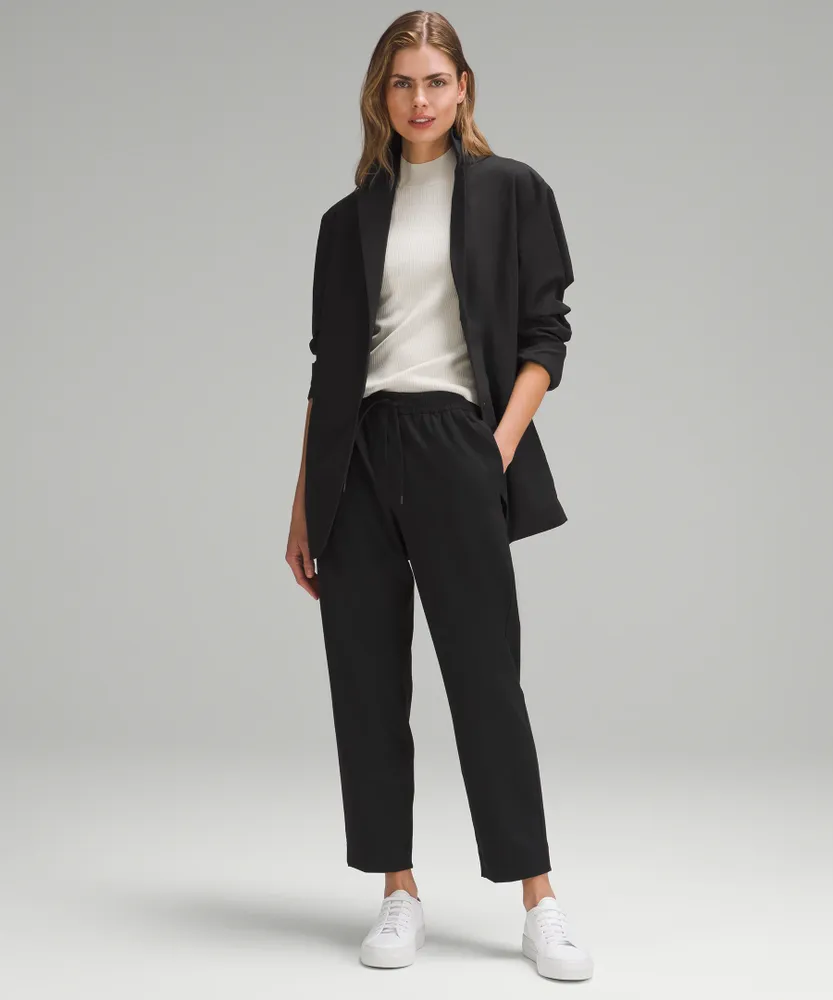 Tapered-Leg Mid-Rise Pant 7/8 Length *Luxtreme | Women's Trousers