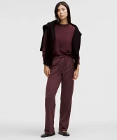 Soft Jersey Straight-Leg Mid-Rise Pant *Regular | Women's Pants