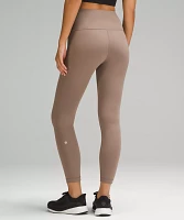 Wunder Train High-Rise Ribbed Tight 25" | Women's Leggings/Tights