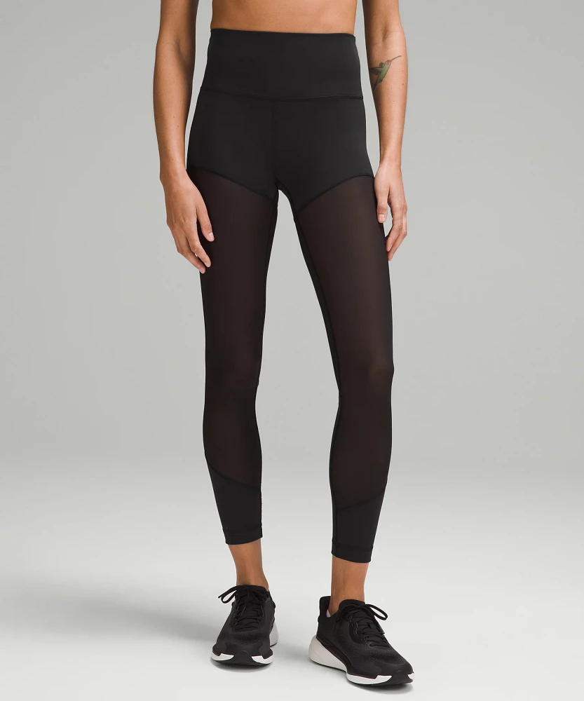 Wunder Train Mesh High-Rise Tight 25" | Women's Pants