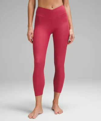 V-Waist Yoga Tight 25" *Grid Texture | Women's Leggings/Tights