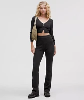 Ribbed Merino Wool-Blend Pant | Women's Pants