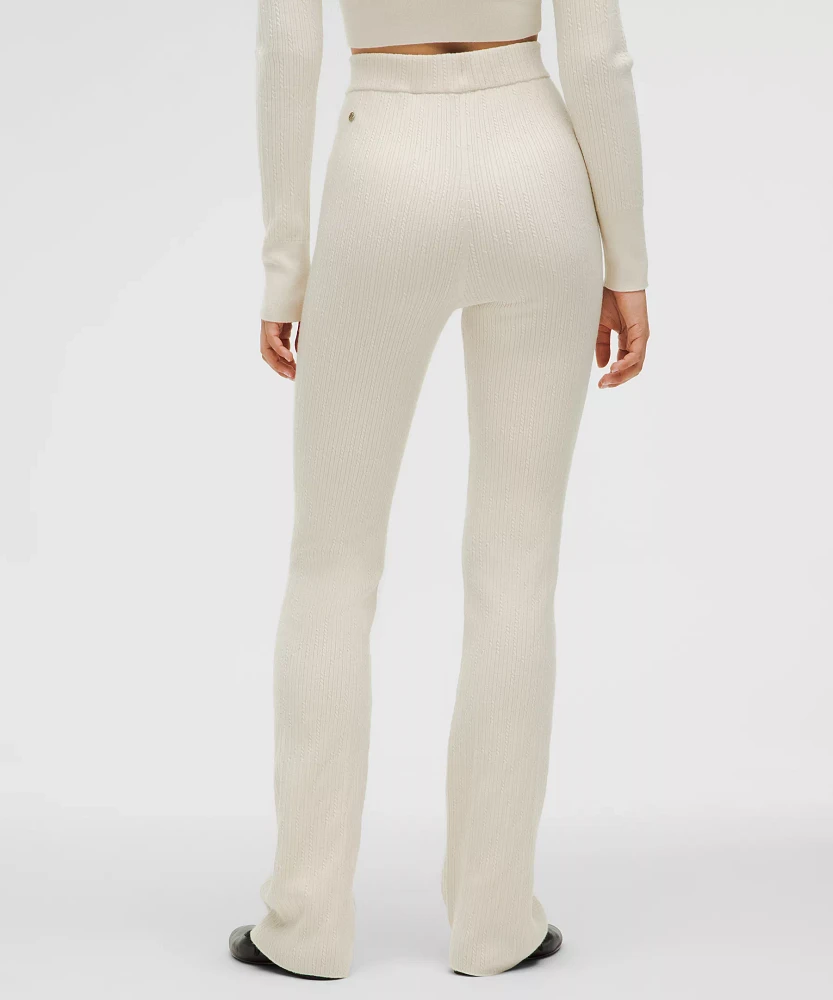 Ribbed Merino Wool-Blend Pant | Women's Pants