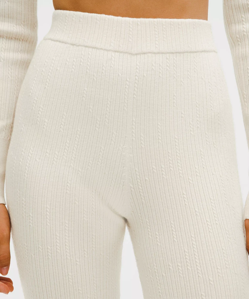 Ribbed Merino Wool-Blend Pant | Women's Pants