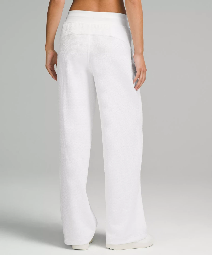 Textured High-Rise Wide-Leg Track Pant *Regular | Women's Pants