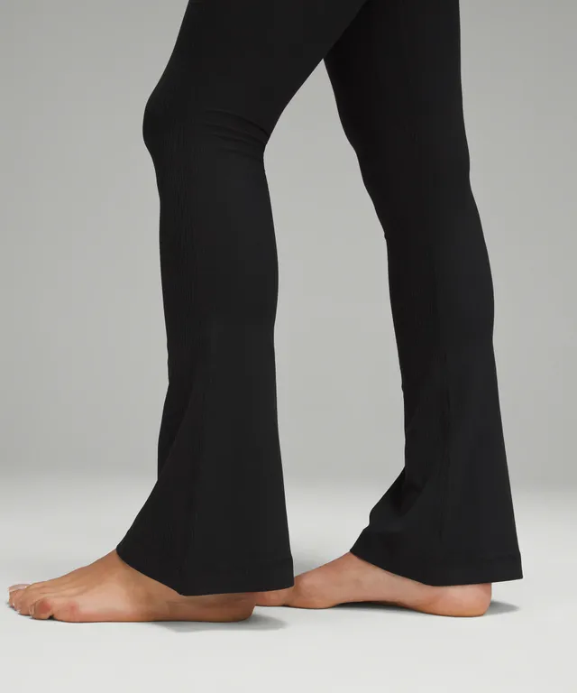 Lululemon Align™ High-Rise Ribbed Mini-Flared Pant *Extra Short, Women's  Leggings/Tights