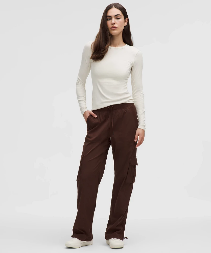 Dance Studio Relaxed-Fit Mid-Rise Cargo Pant | Women's Pants