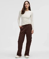 Dance Studio Relaxed-Fit Mid-Rise Cargo Pant | Women's Pants