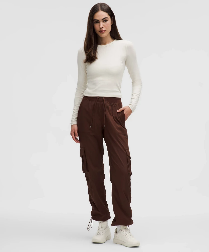 Dance Studio Relaxed-Fit Mid-Rise Cargo Pant | Women's Pants