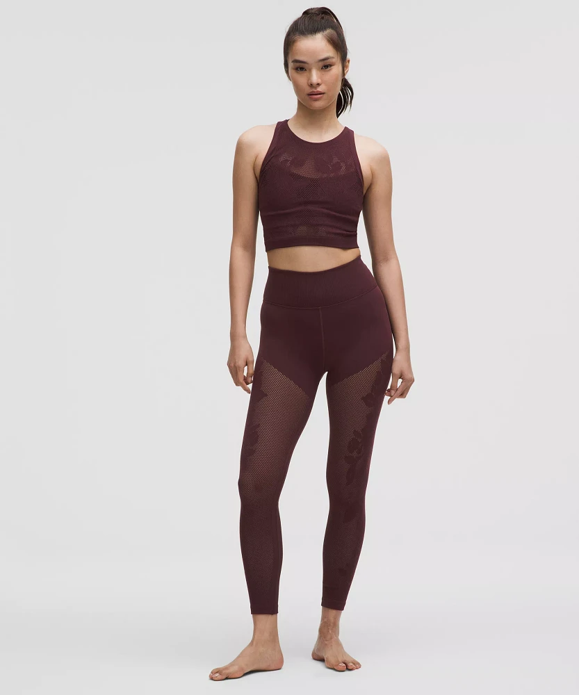 RevealKnit Floral High-Rise 7/8 Tight | Women's Leggings/Tights