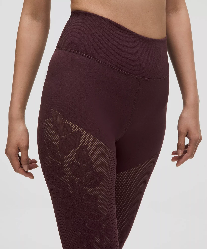 RevealKnit Floral High-Rise 7/8 Tight | Women's Leggings/Tights