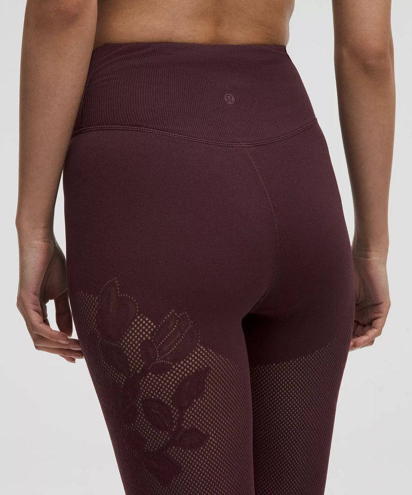 RevealKnit Floral High-Rise 7/8 Tight | Women's Leggings/Tights
