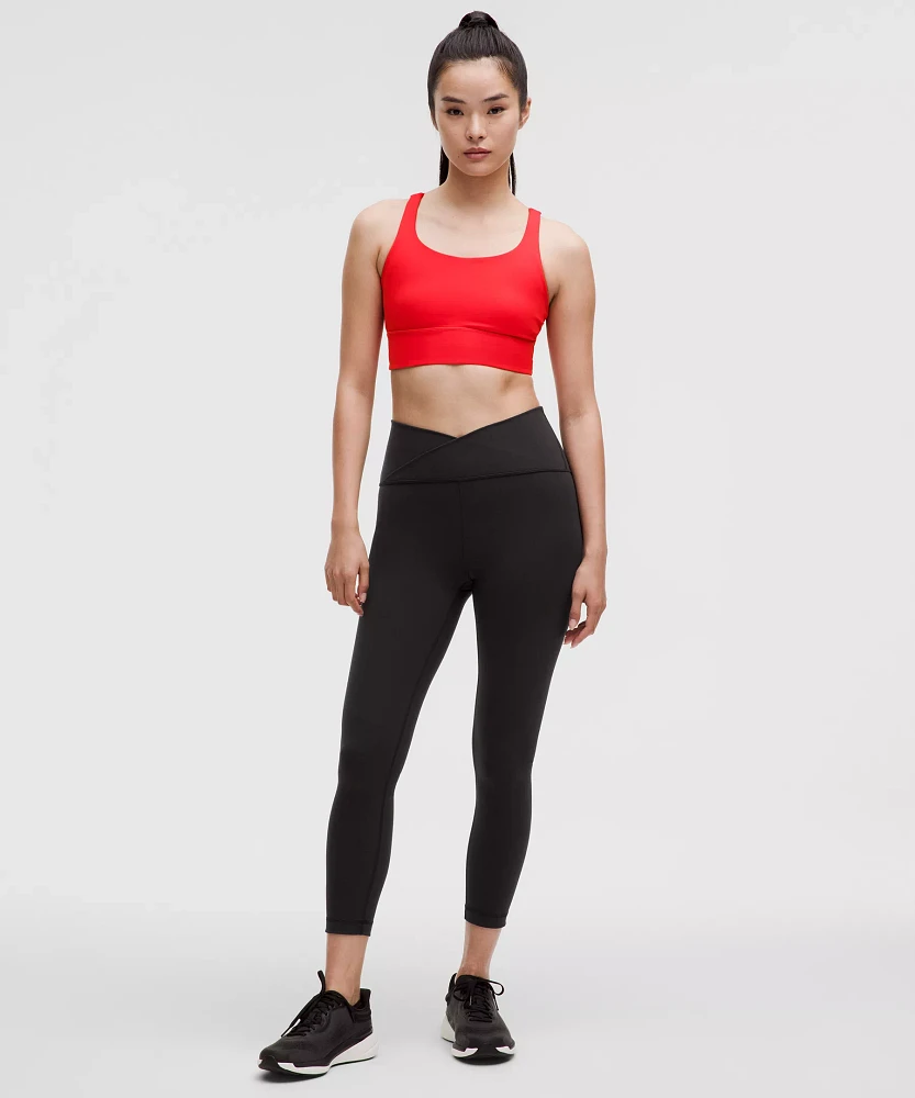 Wunder Train Cross-Waist Tight 25" | Women's Leggings/Tights