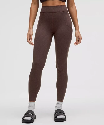 Soft Sueded High-Rise Tight 28" | Women's Leggings/Tights